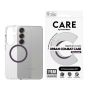 PanzerGlass CARE™ by ® Urban Combat Case Transparent w. Plum Purple Qi Compatible Samsung Galaxy S25+ mobiele telefoon behuizingen Hoes Transparant (CRRFUTCG37942) thumbnail
