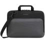 Targus Work-in Essentials 35,6 cm (14") Aktetas Zwart, Grijs (TED007GL) thumbnail