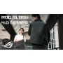ASUS BC3004 ROG SLASH SLING BAG 4.0 Documententas PU leer, Polyester Zwart (90XB09Y0-BME000) thumbnail