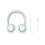Philips TAK4200B Headset Bedraad en draadloos Hoofdband Oproepen/muziek Bluetooth Wit, Blauw (TAK4200BL/00) thumbnail