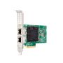 HPE Broadcom BCM57416 Ethernet-adapter, 10 Gb, 2 poorten BASE-T, PCIe Gen3 x8 (P26253-B21-BRK-LP-RFB) thumbnail