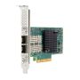 HPE Broadcom BCM57414 Ethernet-adapter, 10/25 Gb, 2 poorten SFP28, PCIe Gen3 x8 (P26262-B21) thumbnail
