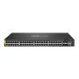 HPE Aruba Networking CX 6200F Layer 3-switch, 48x Gigabit Class 4 PoE, 4x SFP, 740W (S0M85A#ABB) thumbnail