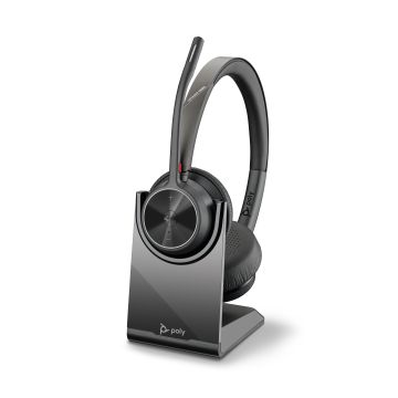 HP Poly Voyager 4320 Microsoft Teams Certified Headset + BT700 dongle + oplaadstatief (77Z00AA) thumbnail