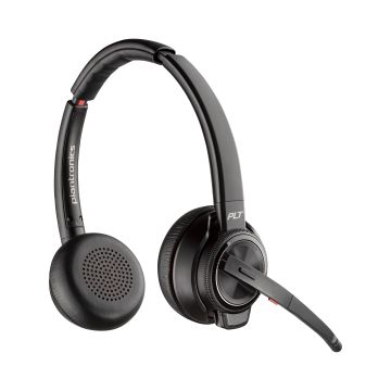 HP Poly Savi 8220-M Office Stereo DECT 1880-1900 MHz Headset (8D3H8AA#ABB) thumbnail
