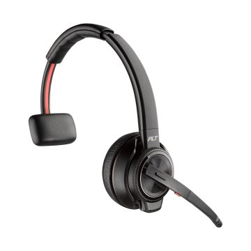 HP Poly Savi 8210-M Office DECT 1880-1900 MHz Single Ear Headset (8D3J8AA#ABB) thumbnail