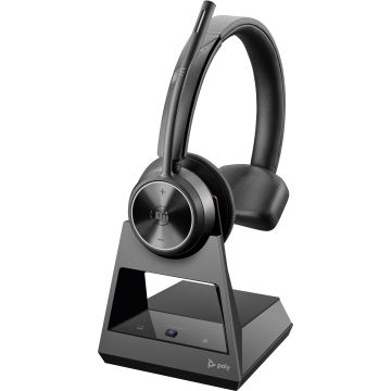 HP Poly Savi 7310 UC Monaural Microsoft Teams Certified DECT 1880-1900 MHz Headset (8L575AA#ABB) thumbnail