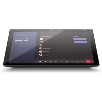 HP Presence Small Space Solution Plus AI Camera with Microsoft Teams Rooms Intel® Core™ i5 i5-10500T 8 GB DDR4-SDRAM 256 GB SSD Windows 10 IoT Enterprise Desktop PC Zwart
