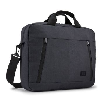 Case Logic Huxton HUXA214 Black 35,6 cm (14") Aktetas Zwart, Grijs (3205368) thumbnail