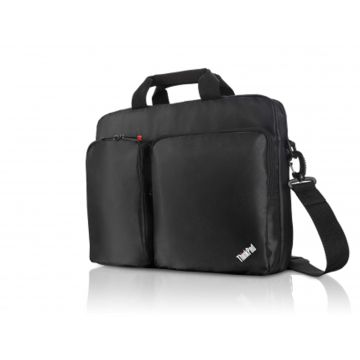 Lenovo 4X40H57287 laptoptas 35,8 cm (14.1") Aktetas Zwart (4X40H57287) thumbnail