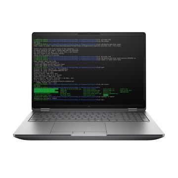 HP ZBook Fury G1i Wolf Pro Security Edition - Data Science Intel Core Ultra 7 255HX Mobiel werkstation 40,6 cm (16") WUXGA 16 GB DDR5-SDRAM 512 GB SSD NVIDIA RTX PRO 2000 Blackwell Wi-Fi 7 (802.11be) Windows 11 Pro AI Workstation, AI PC Zilver QWERTY