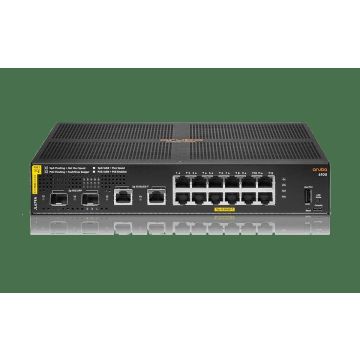HP Aruba 6100 12G 2SFP+ 139W Switch