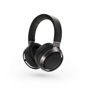Philips Fidelio Headset Bedraad en draadloos Hoofdband Oproepen/muziek Bluetooth Zwart (L3/00) thumbnail
