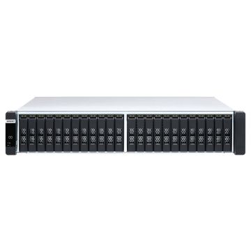 QNAP ES2486dc NAS Rack (2U) Intel® Xeon® D D-2142IT 128 GB DDR4 0 TB QNAP Enterprise System Zwart