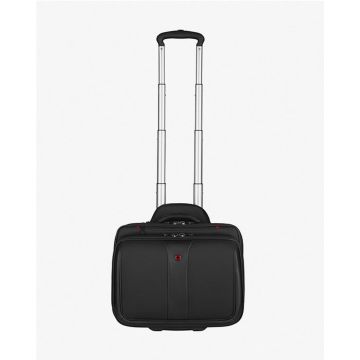 WENGER Patriot 2teiliges Buniness-Set 43.2cm 17Zoll Trolley schwarz - mit passendem Notebookkoffer 39cm 15.4Zoll (600662) thumbnail
