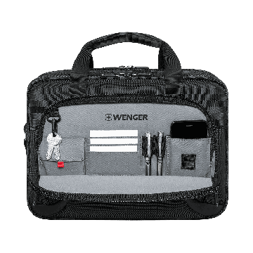 WENGER Icons Business Prospectus 35,56cm 14Zoll Laptop Briefcase Black (653721) thumbnail