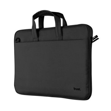 Trust Bologna 35,6 cm (14") Tas met bovensluiting Zwart (26207) thumbnail