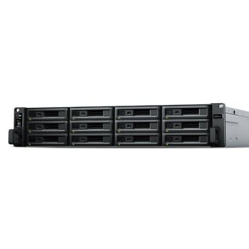 Synology RackStation RS3621XS+ data-opslag-server Opslagserver Rack (2U) Ethernet LAN Zwart D-1541