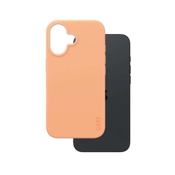 PanzerGlass CARE™ by ® Case Peachy w. MagSafe iPhone 16 mobiele telefoon behuizingen Hoes Roze (1389) thumbnail