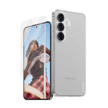 PanzerGlass CARE™ by ® 2-in-1 Bundle Samsung Galaxy S25 Doorzichtige schermbeschermer 1 stuk(s) (CRRCANUG38388) thumbnail