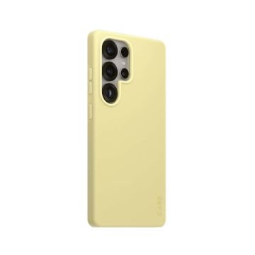 PanzerGlass CARE™ by ® Case Chardonnay w. Qi Compatible Samsung Galaxy S25 Ultra mobiele telefoon behuizingen Hoes Geel (CRRFCOQG38488) thumbnail