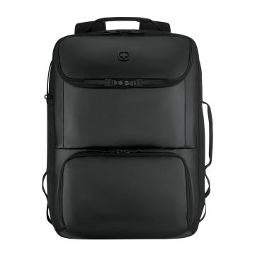 Wenger UrbanOne Travel 15.6 Laptop Backpack, Black, 653888 (653888) (653888) thumbnail