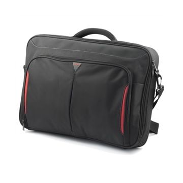 DELL Classic+ 45,7 cm (18") Aktetas Zwart, Rood (CN418EU) thumbnail