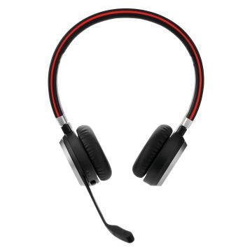 Jabra Evolve 65 SE Headset Draadloos Hoofdband Kantoor/callcenter Micro-USB Bluetooth (6599-833-309) thumbnail