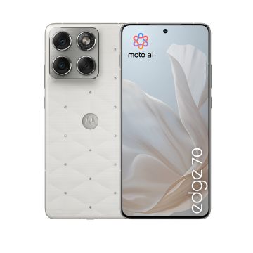 Motorola edge 70 17 cm (6.7") Dual SIM Android 16.0 5G USB Type-C 12 GB 512 GB 4800 mAh Wit (PBA50054SE) thumbnail