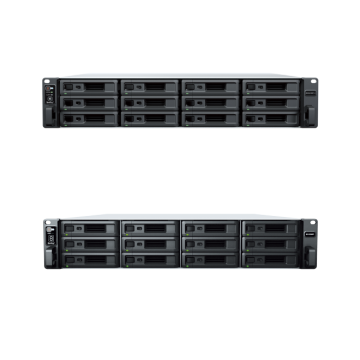 Synology RackStation RS2423+ NAS 72TB (8x9TB) 8GB DDR4 2U Zwart