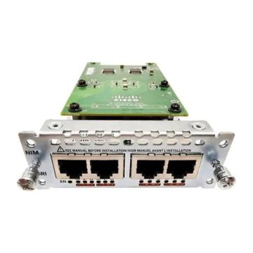 Cisco NIM-4BRI-NT/TE 4-poorts ISDN BRI Network Interface Module (NIM-4BRI-NT-TE-RFB) thumbnail