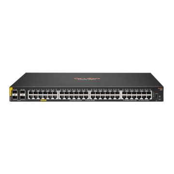 HPE Aruba Networking CX 6100 48G Class4 PoE 4SFP+ 740W Managed L3 Gigabit Ethernet (10/100/1000) Power over Ethernet (PoE) 1U