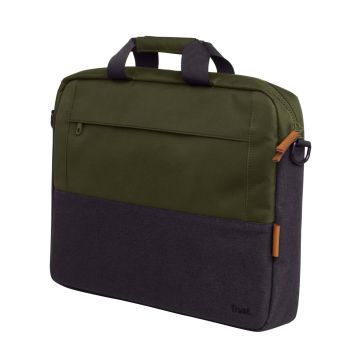 Trust Lisboa Laptop Schoudertas 16 inch - Laptop schoudertas – Voor laptops tot 16 inch – Groen (25245) thumbnail