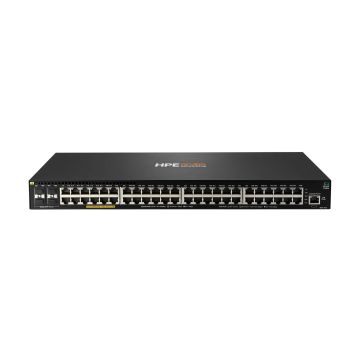 HPE Aruba Networking 2930F 48G PoE+ 4SFP+ 740W switch, 48x Gigabit, 4x 10G SFP+