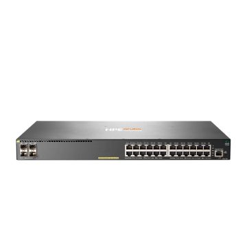 HPE Aruba Networking 2930F Layer 3 PoE+ switch, 24x Gigabit, 4x SFP, 370W