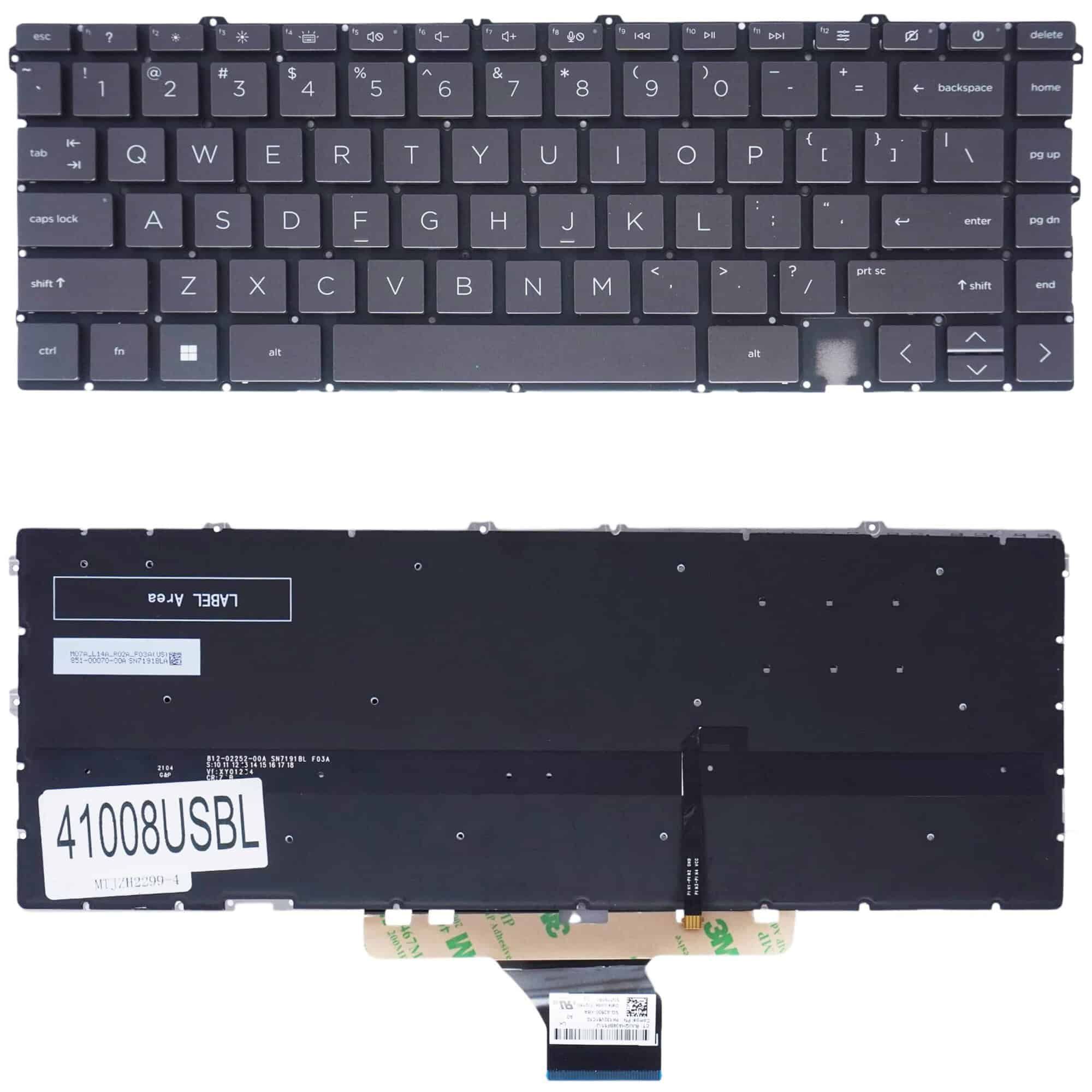 HP Toetsenbord Backlit Belgisch