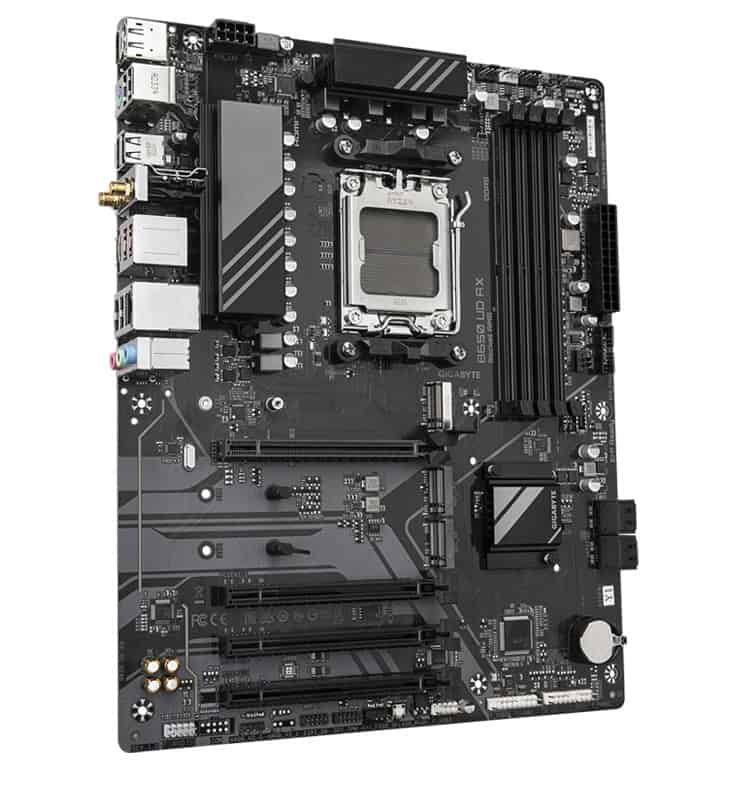 GIGABYTE B650 UD AX moederbord AMD B650 Socket AM5 ATX
