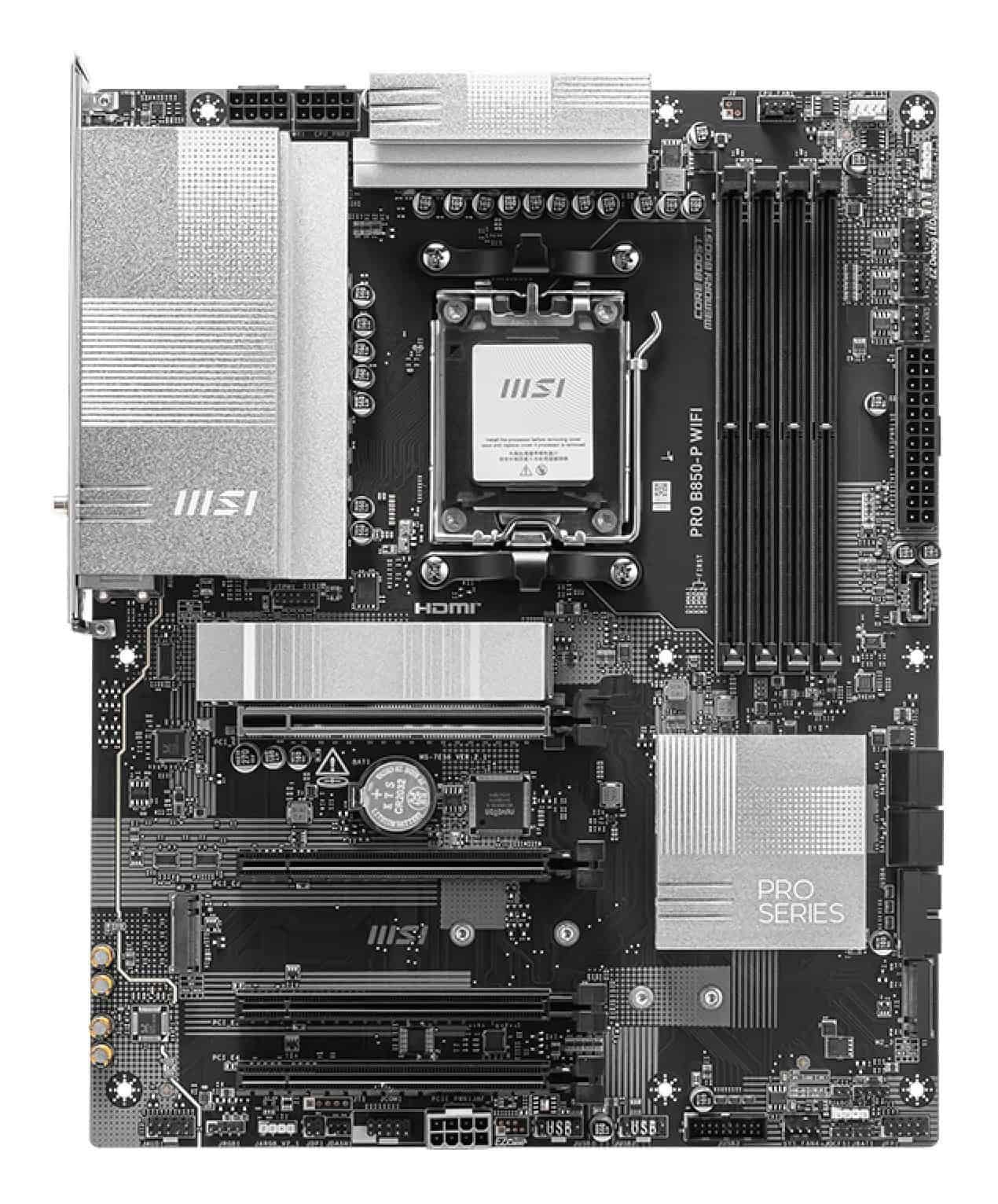 MSI PRO B850-P WIFI Moederbord AMD B850 Socket AM5