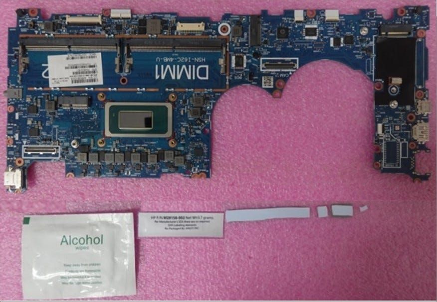HP Moederbord U7255U met Windows-ondersteuning