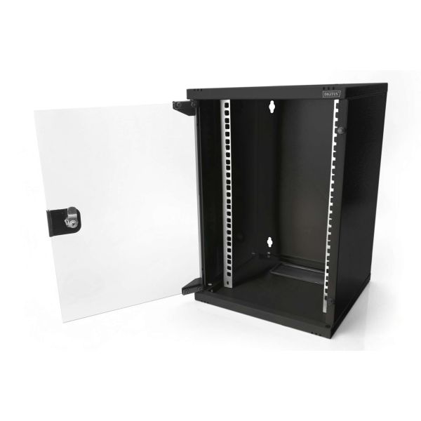 Digitus DN-10-09U-B rack 9U Wandrek Zwart (DN-10-09U-B)