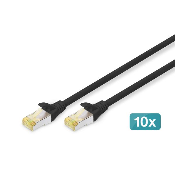 Digitus DN-10-SET-1-B rack 6U Vrijstaande rek Zwart (DN-10-SET-1-B)