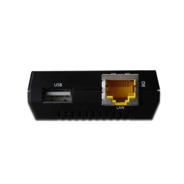 Digitus DN-13020 print server Ethernet LAN Zwart (DN-13020)