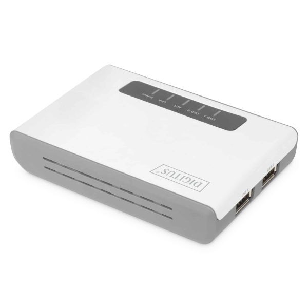 Digitus DN-13024 print server Ethernet LAN/draadloos LAN Wit (DN-13024)