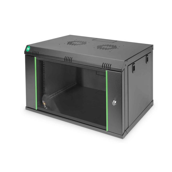 Digitus DN-19 07-U-EC-SW rack 7U Wandrek Zwart (DN-19 07-U-EC-SW)