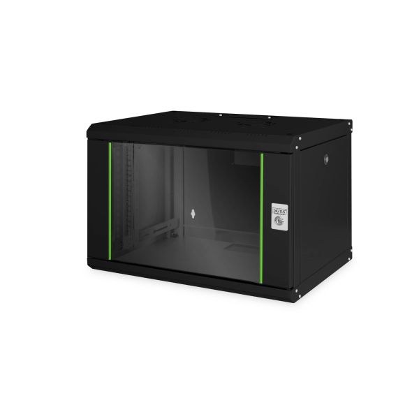Digitus DN-19 07-U-SW rack 7U Wandrek Zwart (DN-19 07-U-SW)