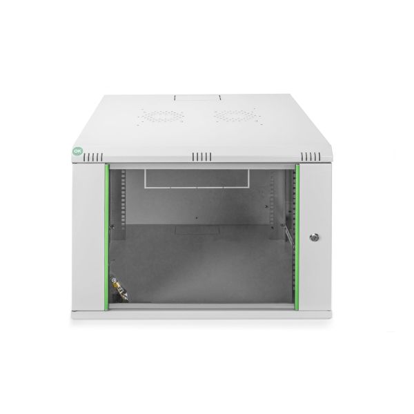 Digitus DN-19 07U-6/6-EC rack 7U Wandrek Grijs (DN-19 07U-6/6-EC)