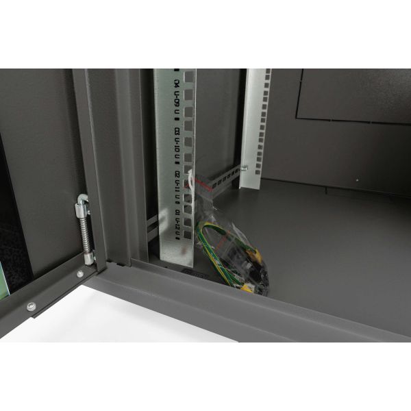 Digitus DN-19 07U-6/6-EC-SW rack 7U Wandrek Zwart (DN-19 07U-6/6-EC-SW)