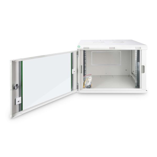 Digitus 19" 9U Wall Mounting Cabinet, Unmounted Wandrek Grijs (DN-19 09-U-EC)