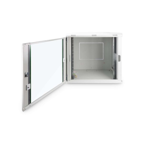 Digitus 19" 12U Wall Mounting Cabinet, Unmounted Wandrek Grijs (DN-19 12-U-EC)