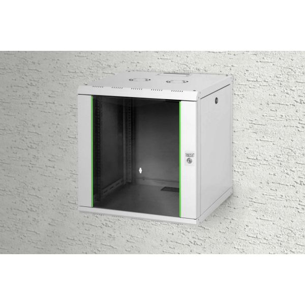 Digitus 19" 12U Wall Mounting Cabinet Wandrek Grijs (DN-19 12U-6/6)